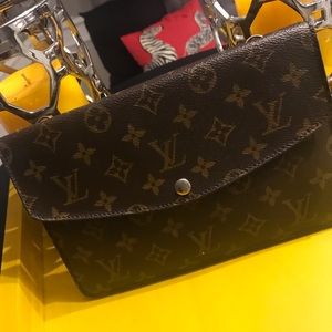 Authentic Louis Vuitton Pochette Double Rabbat